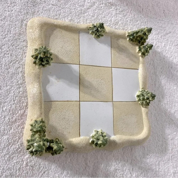 Vintage Avon Santa Reindeer Christmas Tic  Tac Toe Game - Picture 6 of 16